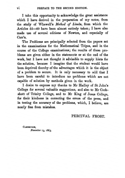 Newton's Principia. First Book, Sections I., II., III. | Percival Frost Isaac Newton