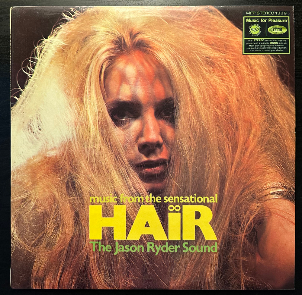 The Jason Ryder Sound - Music From The Sensational Hair (Англия 1969г.)