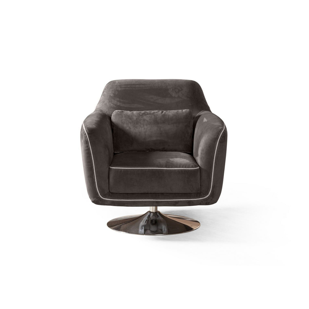 Кресло Marco, искусственная замша Breeze taupe