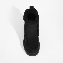 Замшевые ботинки INUIKII Biker Suede Black на меху