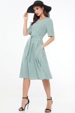 Платье Женский взгляд, грин DStrend (Акция)