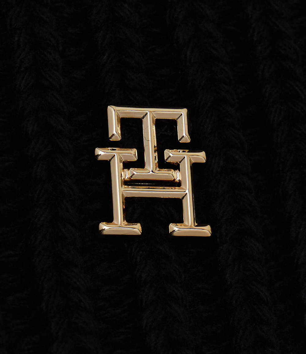 Шапка Tommy Hilfiger - черный(AW0AW15299)