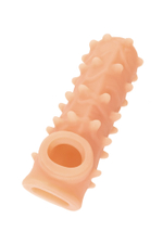 Насадка Kokos с дополнительной стимуляцией телесная 12 см