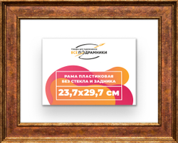 Рама 23,7x29,7 для картин и фотографий