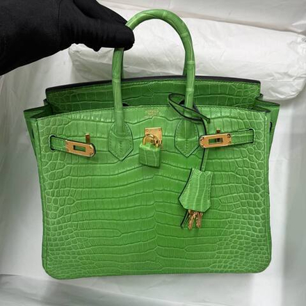 Сумка Hermes из кожи крокодила