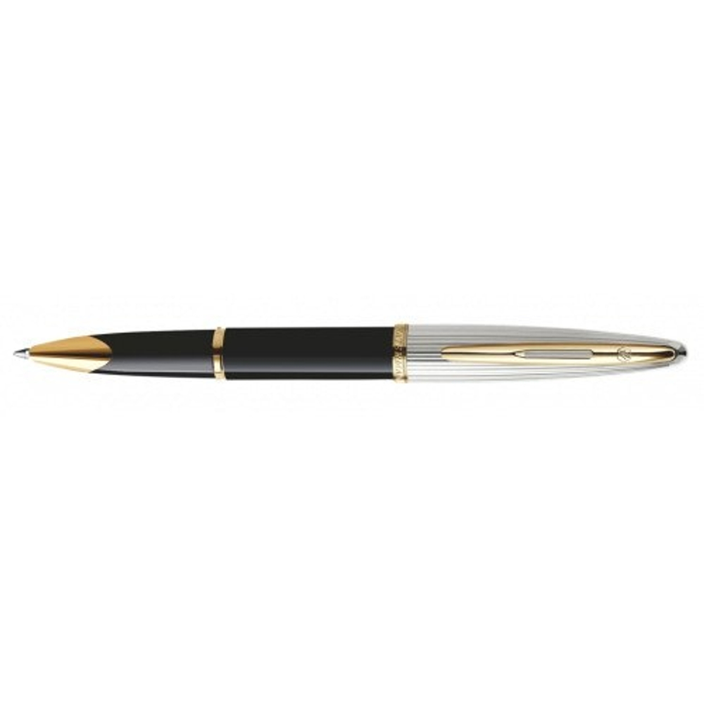Ручка-роллер Waterman Carene De Luxe Black/Silver