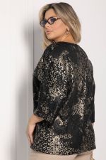 Блуза Австрия (черно-золотая) Б12535-27 LT Collection