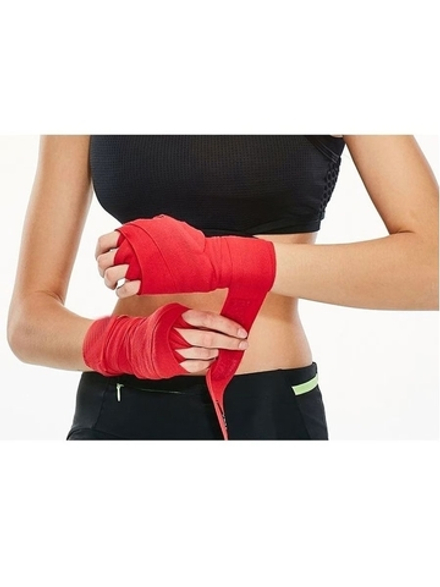 Бинты спортивные Rekoy, 3 м, пара, на липучке, боксерские бинты