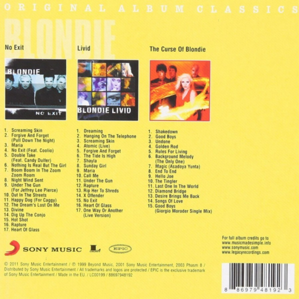 Blondie / Original Album Classics (3CD)