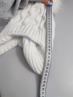 Шапка белая