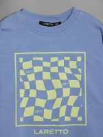 Летний костюм для девочки с велосипедками