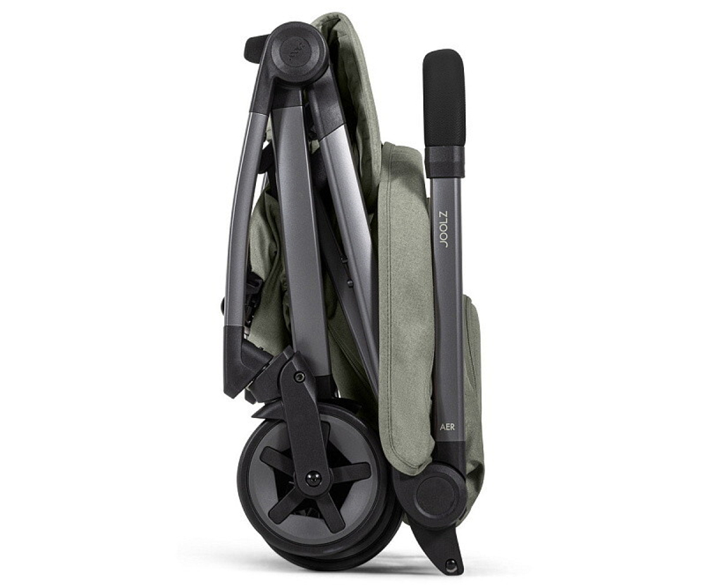 Детская прогулочная коляска Joolz Aer 2 SE с бампером и подстаканником Sage Green