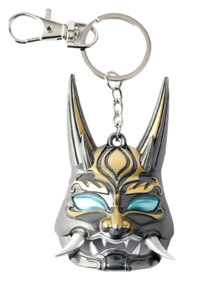 Брелок Маска Сяо Genshin Impact