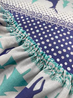 Простынь на резинке Сказка "Скандинавия" 180х200 см перкаль