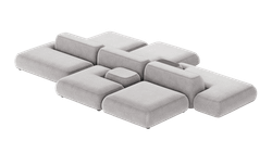 Модульный диван Генрих (Genrih), 4560 мм Двусторонний