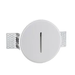 7081/3WL HIGHTECH ODL25 339 Подсветка лестницы круглая металл/гипс IP20 LED 3W 3000K 220V GIPS
