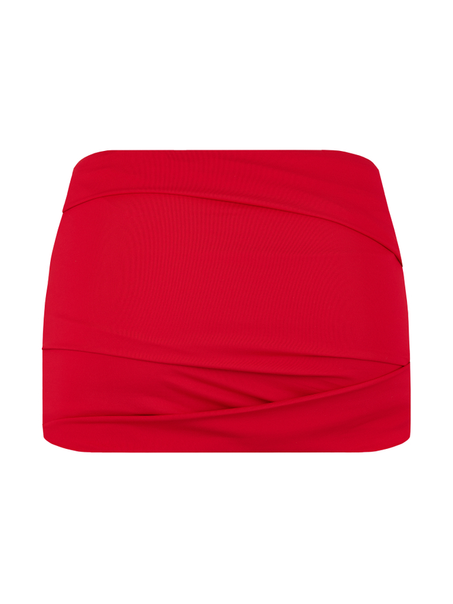Skirt swim soft — Royal red