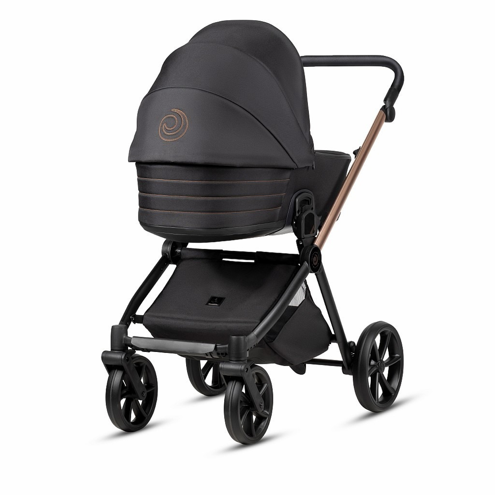 Tutis Коляска 2 в 1 MIO 3+ Black Edition Rose Gold