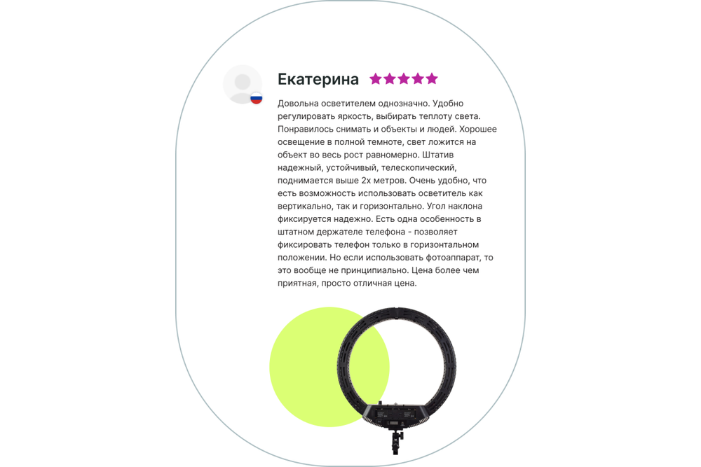 Светодиодный осветитель Raylab RL-0618 Kit кольцевой