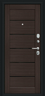 Техно Kale Букле черное/Wenge Veralinga 205*96 правое