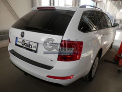 Фаркоп оцинкованный Galia S105C для Skoda Octavia седан/универсал 2013-(паспорт и сертификат в комплекте)(без электрики)