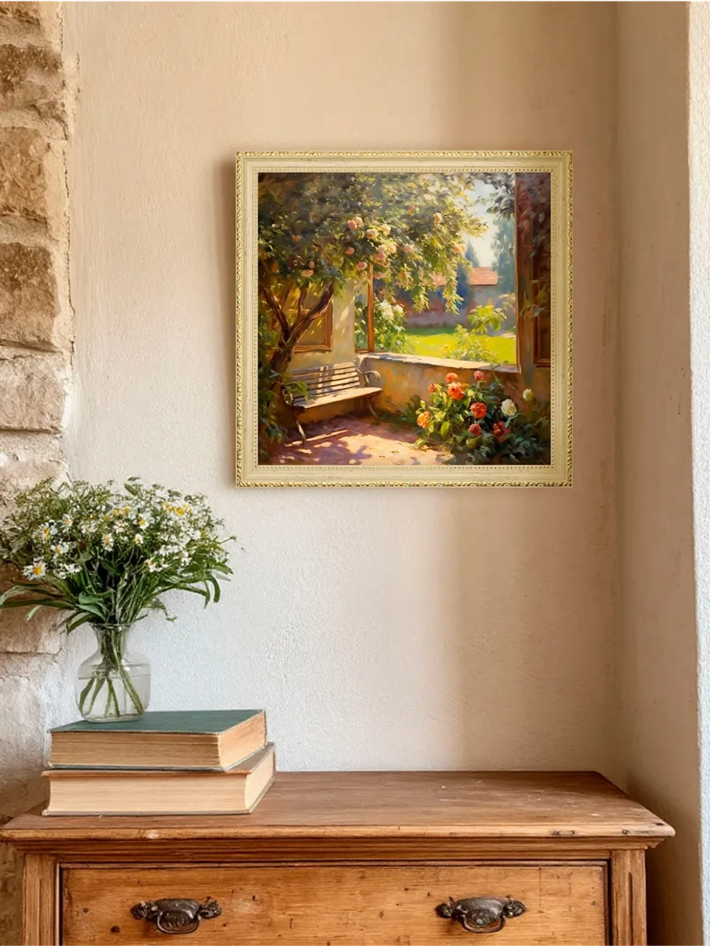 Картина на стену интерьерная на холсте 33*33 см