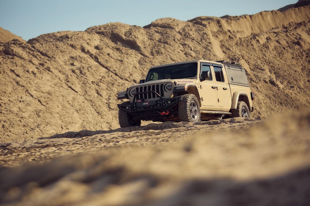 Бампер силовой передний BMS HUNTER для Jeep Gladiator JT 2018-2026