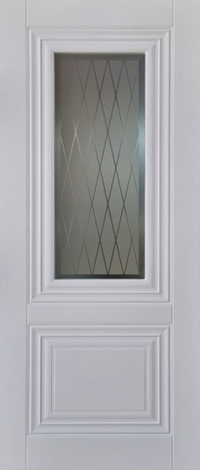 Межкомнатная дверь РДК "Честер-2" белая