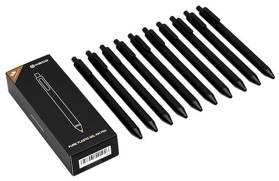 Набор гелевых ручек Xiaomi KACO Pure Plastic Gel Ink Pen K1015 (10 шт)