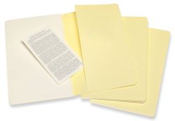 Блокнот Moleskine Cahier Large нелинованный нежно-желтый (CH018M23)