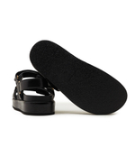 Кожаные босоножки kira sport TORY BURCH - черный(144328)