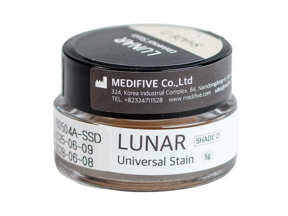 Lunar (Лунар) универсальный краситель для керамики SHADE D (5г)