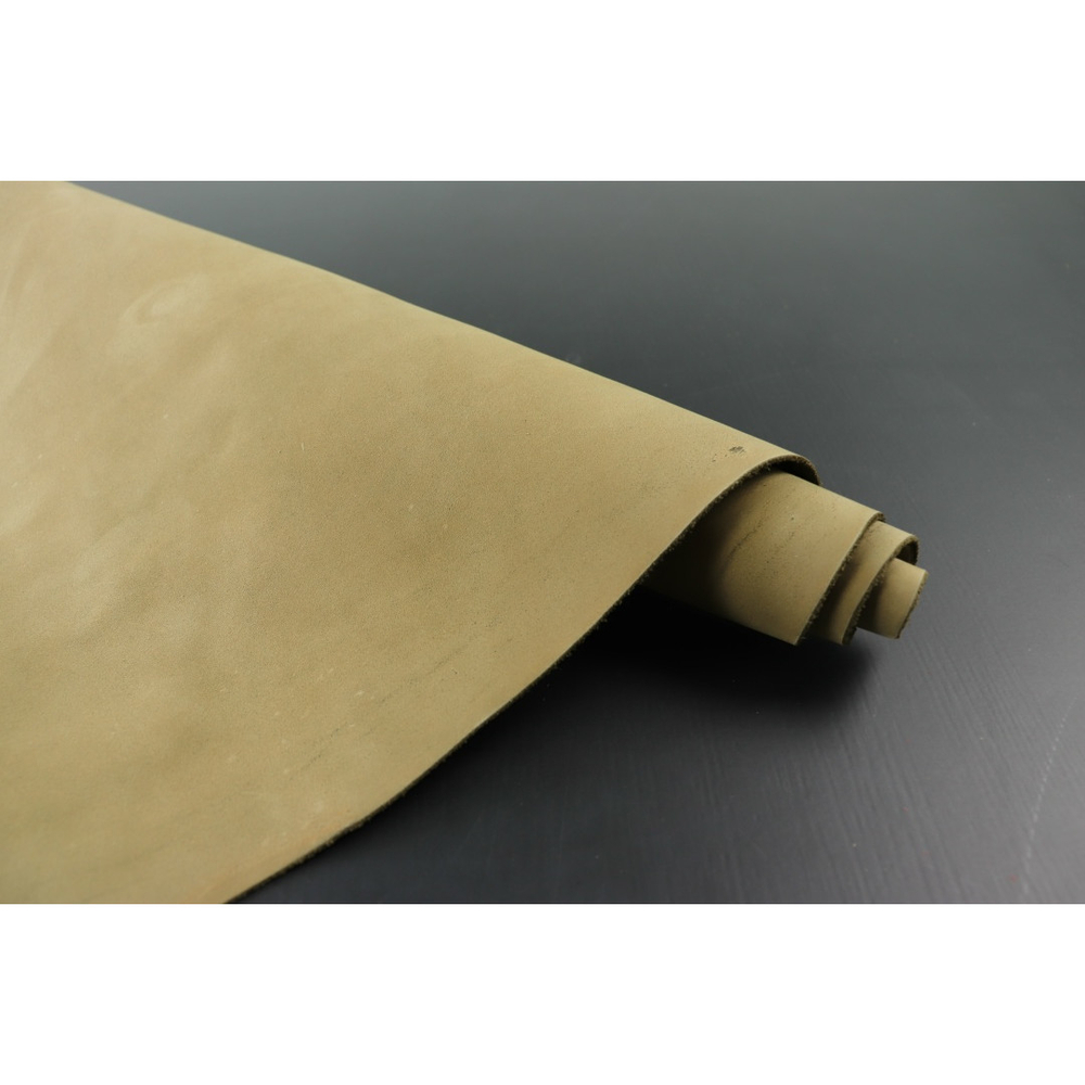 1,2-1,4 Кожа Нубук Крумбош Хаки  ⠀