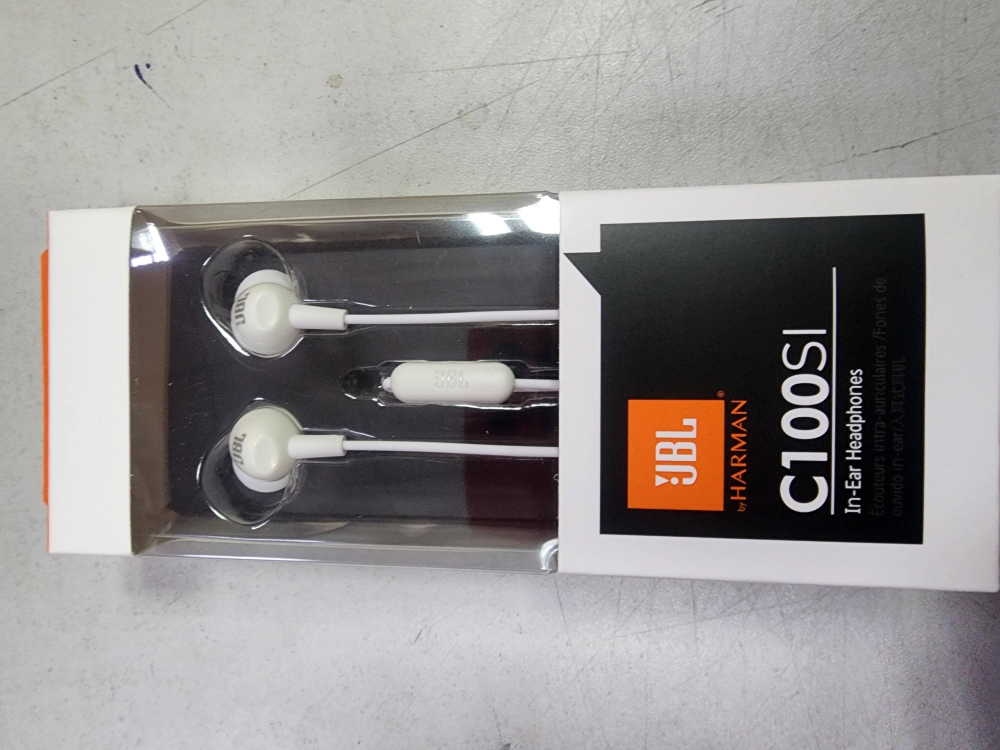 Наушники проводные JBL С100 (Белый)