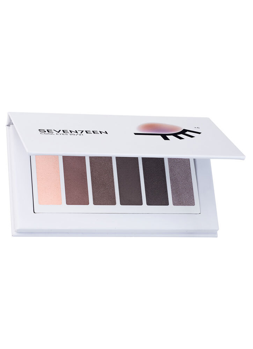 Seventeen Палетка для макияжа глаз Cool Eyes Palette, 5,5 гр