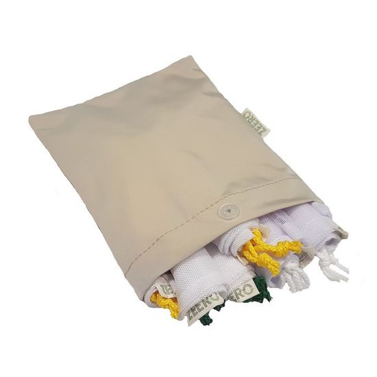 Мешочек для мешочков с кнопкой 14x17 см "Бежевый"