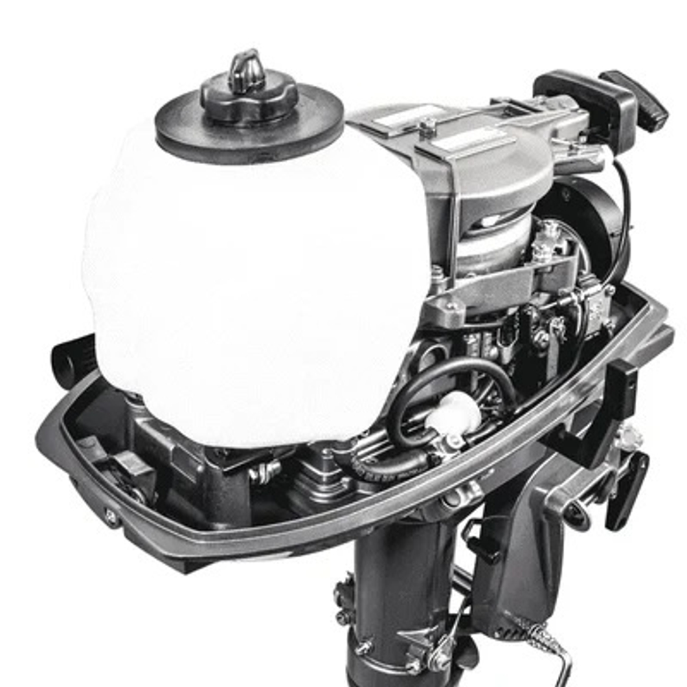 Лодка ПВХ ALTAIR HD 320 НДНД КАРБОН + 2х-тактный лодочный мотор APACHE T5 BS
