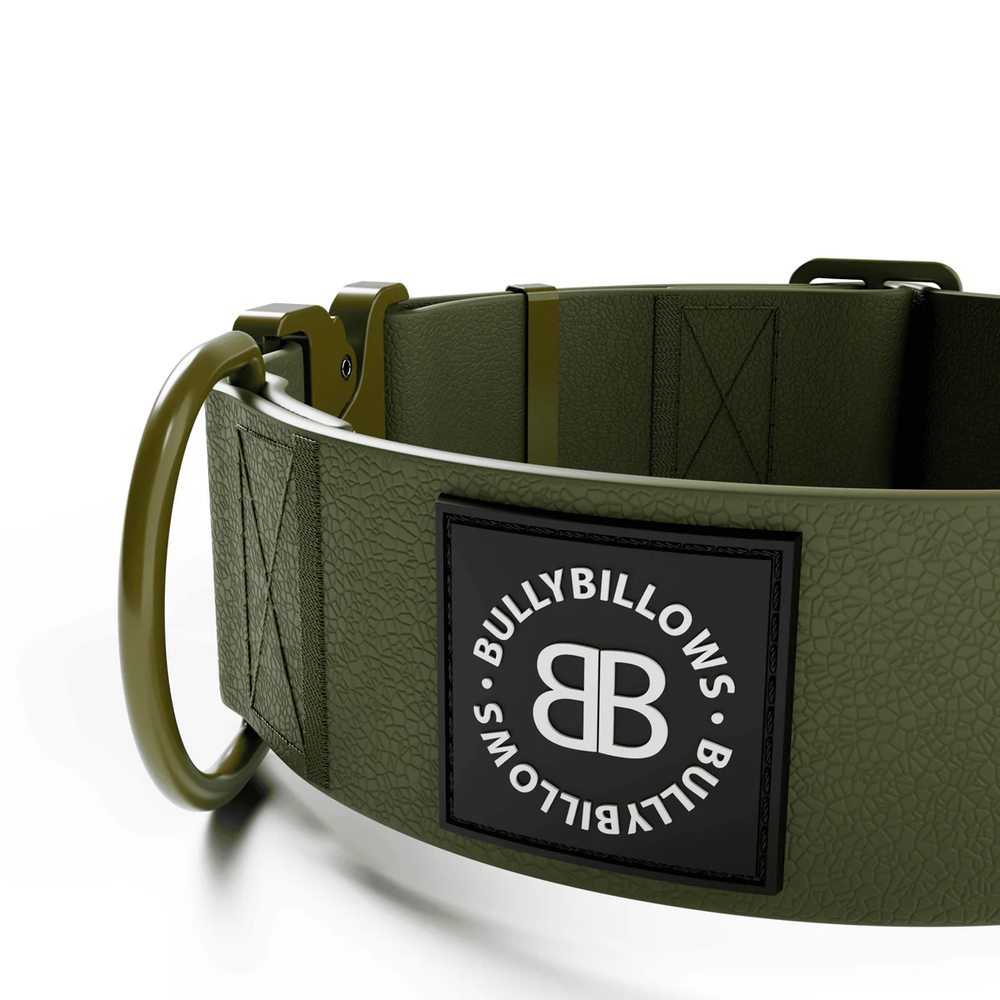 Ошейник Billowthane Combat KHAKI 5 см BullyBillows