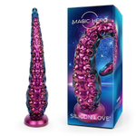 Фантазийный фаллоимитатор-щупальце на присоске - 33 см. (Цвет: разноцветный)