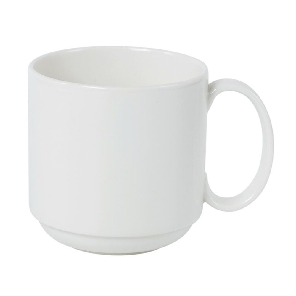 Кружка 300 мл белая d 8,3 см h8,5 см Simply Fine Plus Stackable Noble [6]
