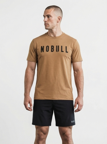 Футболка NOBULL кирпичная