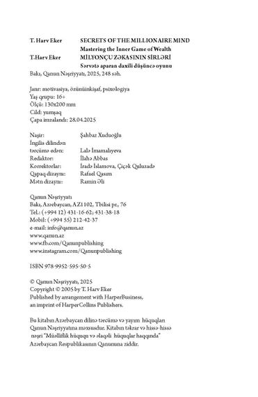 Milyonçu zəkasının sirləri