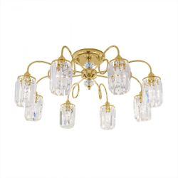 Citilux Синди CL330182 Люстра хрустальная Золото