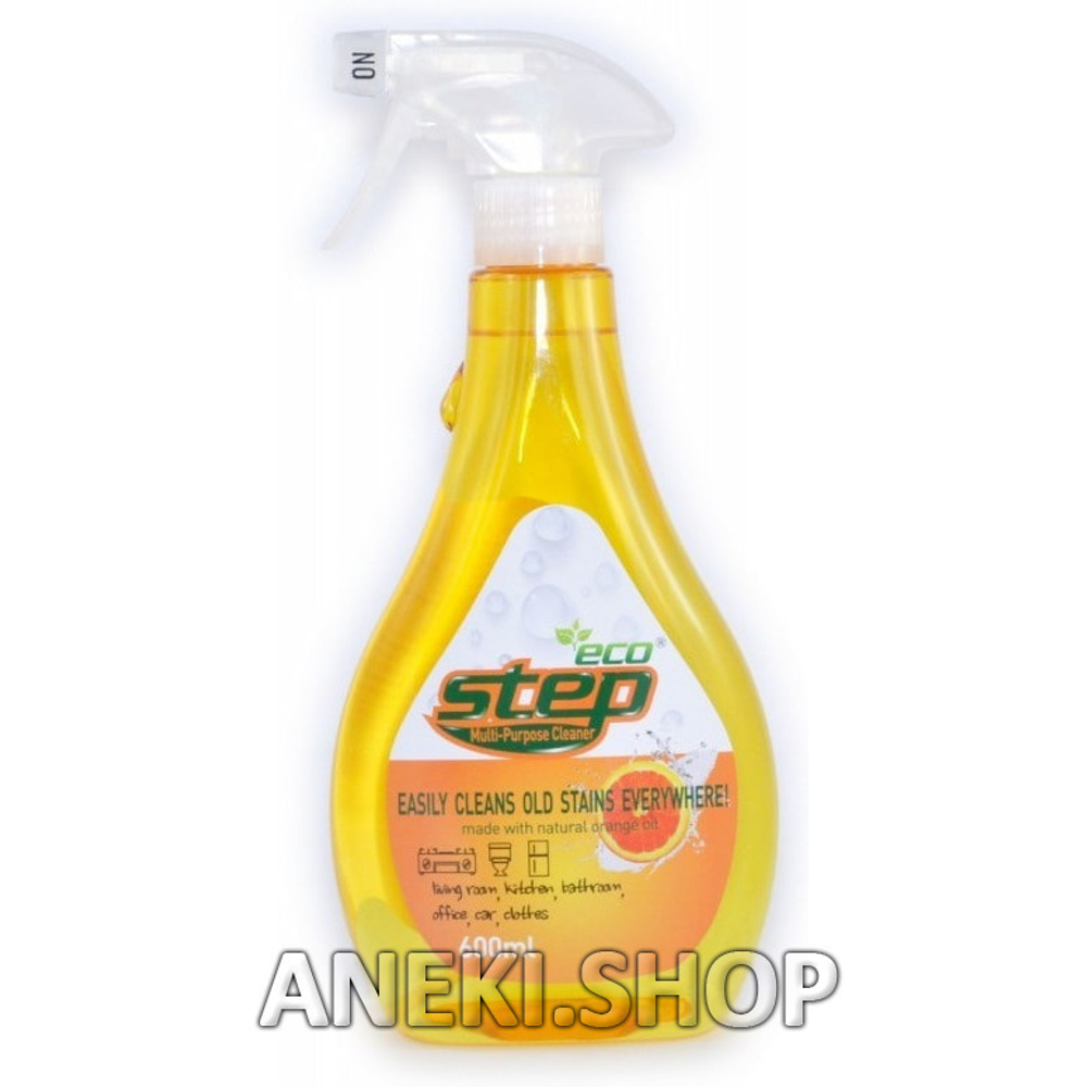 Средство чистящее жидкое для ванной с апельсиновым маслом 600 мл Bathroom Cleaner Orange Step KMPC Co.