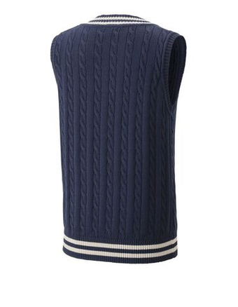 Мужская теннисная жилетка Yonex Vest Practice Sweater - небесный