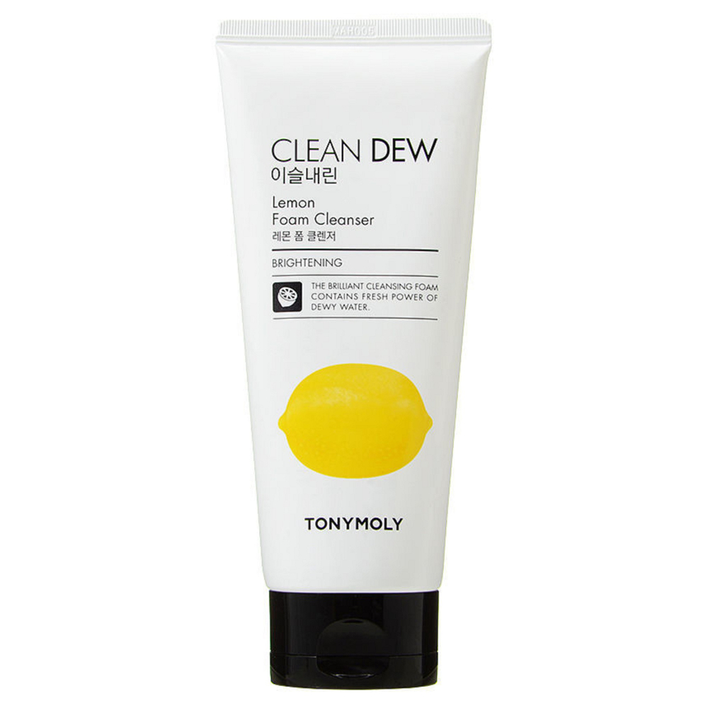 Tony Moly Clean Dew Lemon Foam Cleanser  пенка для умывания с экстрактом лимона для тусклой кожи