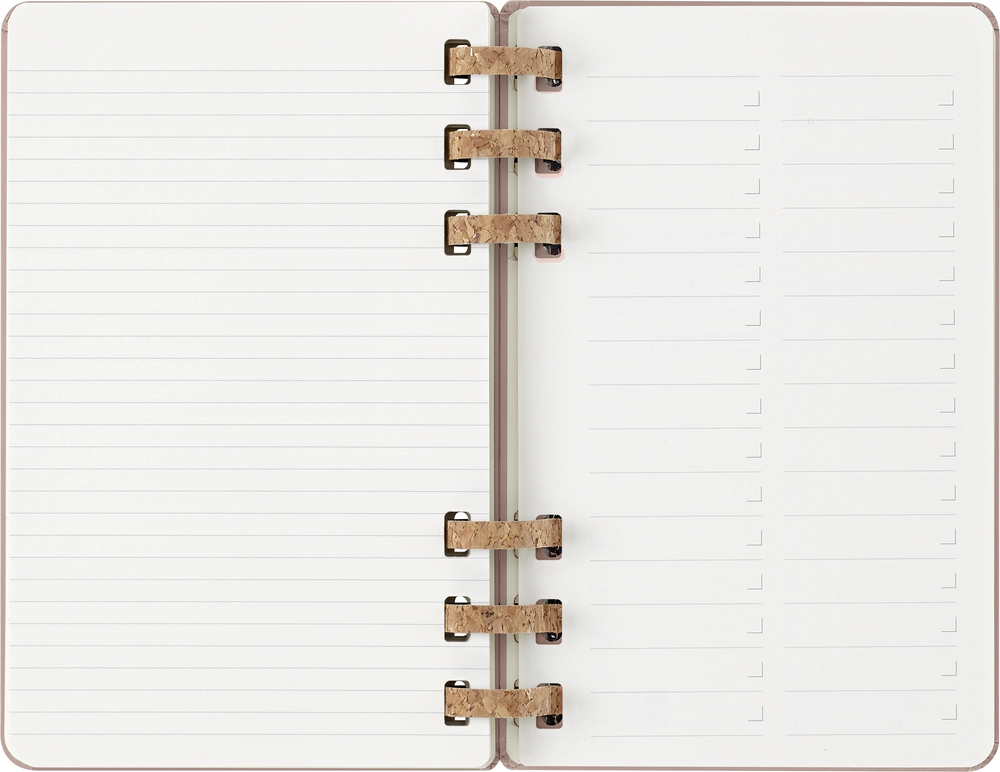 Еженедельник Moleskine SPIRAL (DHSPP2912MWH3) 130х210мм, цвет кофейный