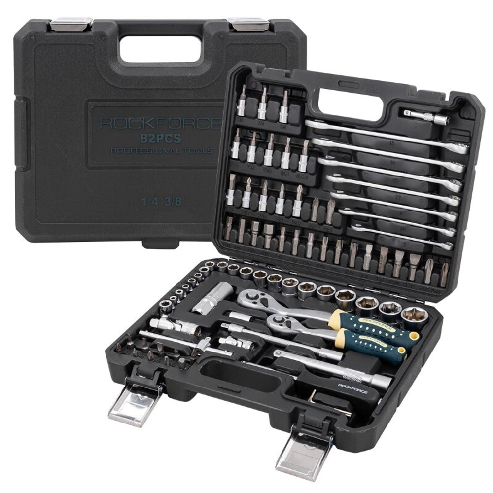 Набор инструментов 82пр. 1/4''3/8''6pt RockFORCE LIGHT RF LIGHT-4821-5DS