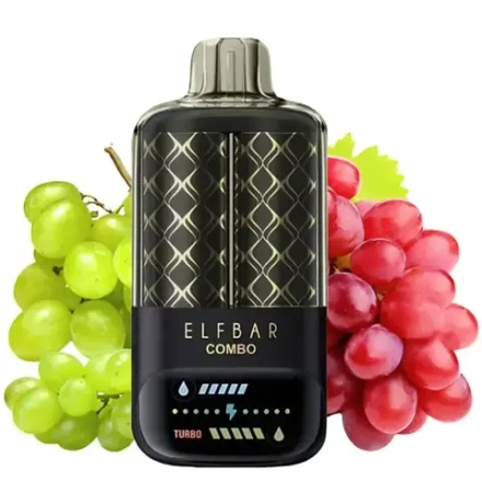Elf Bar COMBO 25000 - Green Grape & Grape (5% nic)