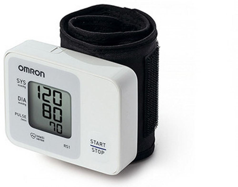 OMRON RS1 (с индикатором аритмии)тонометр автоматический на запястье